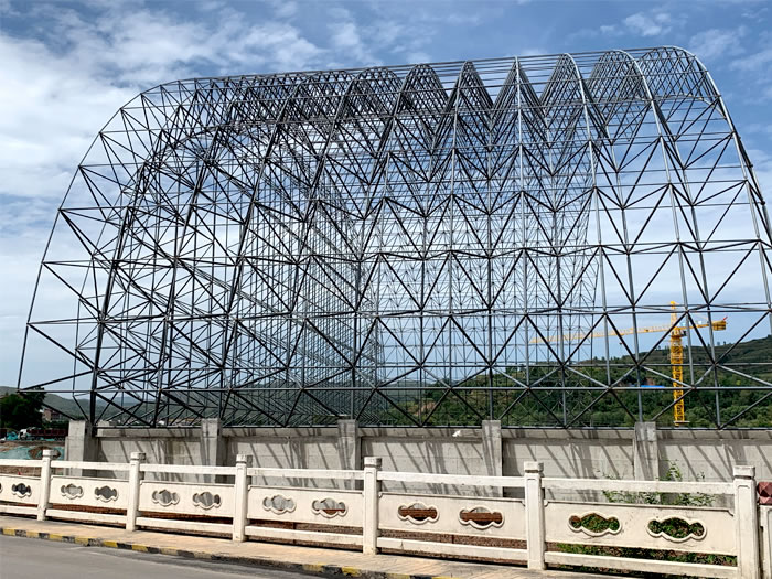 宜昌山寨矿储煤棚网架